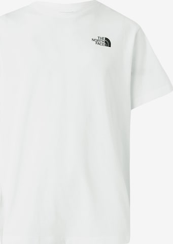 THE NORTH FACE T-Shirt in Weiß: Vorderseite