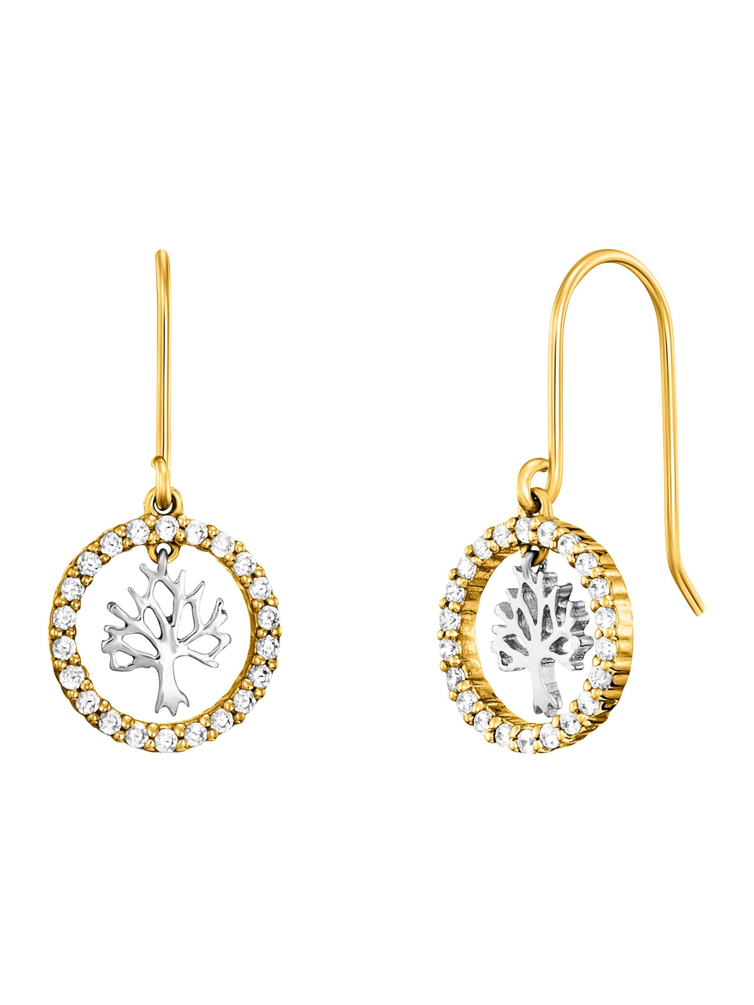 Boucles d'oreilles Julie Julsen en mélange de couleurs : devant