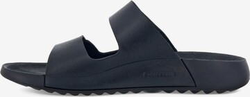 ECCO Mules in Black: front