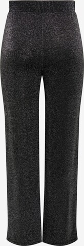 JDY Regular Trousers 'Lea' in Black