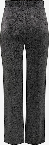 JDY Regular Trousers 'Lea' in Black