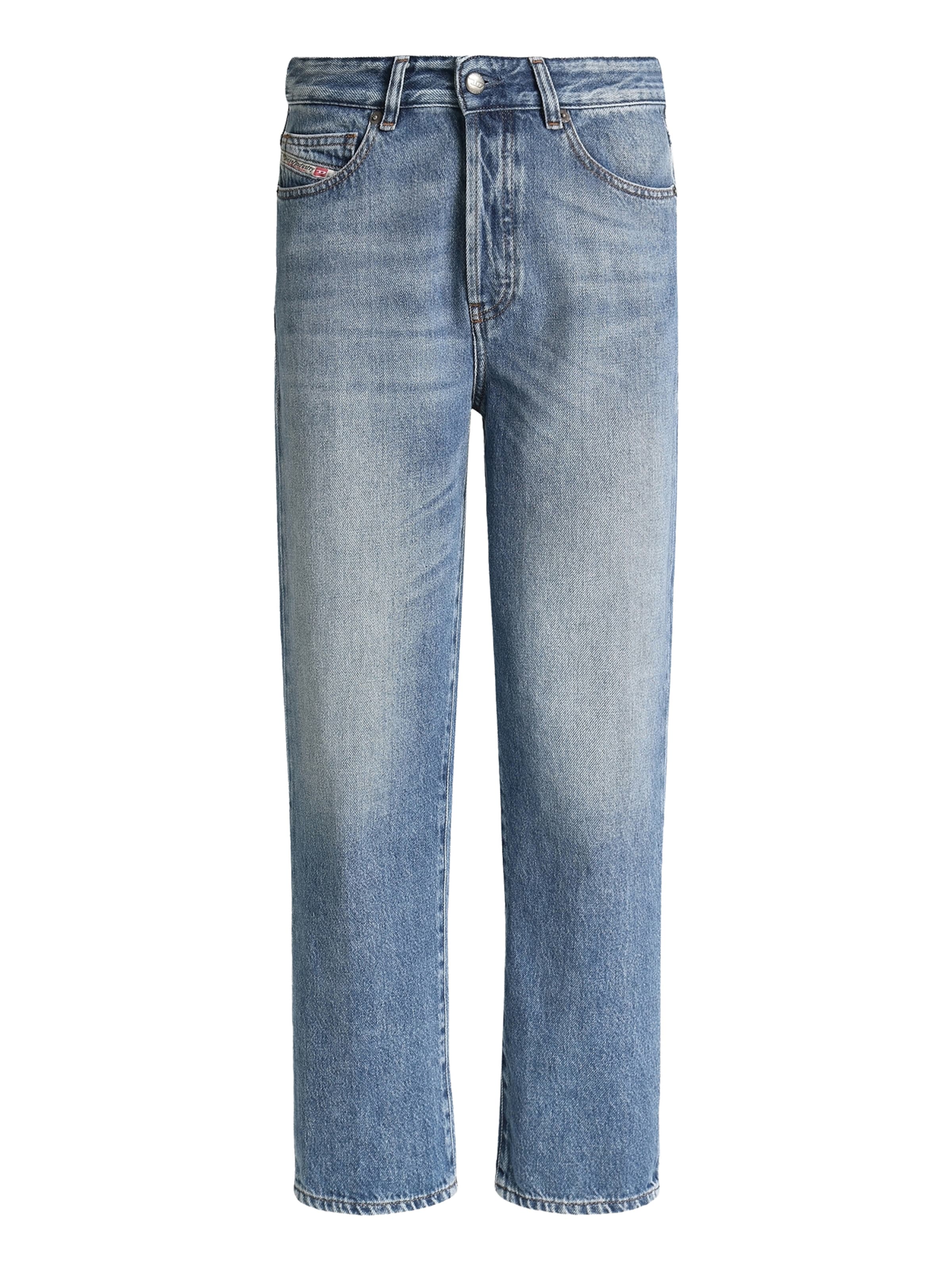DIESEL - regular Vaquero '1981 D-WENT' en azul: frente