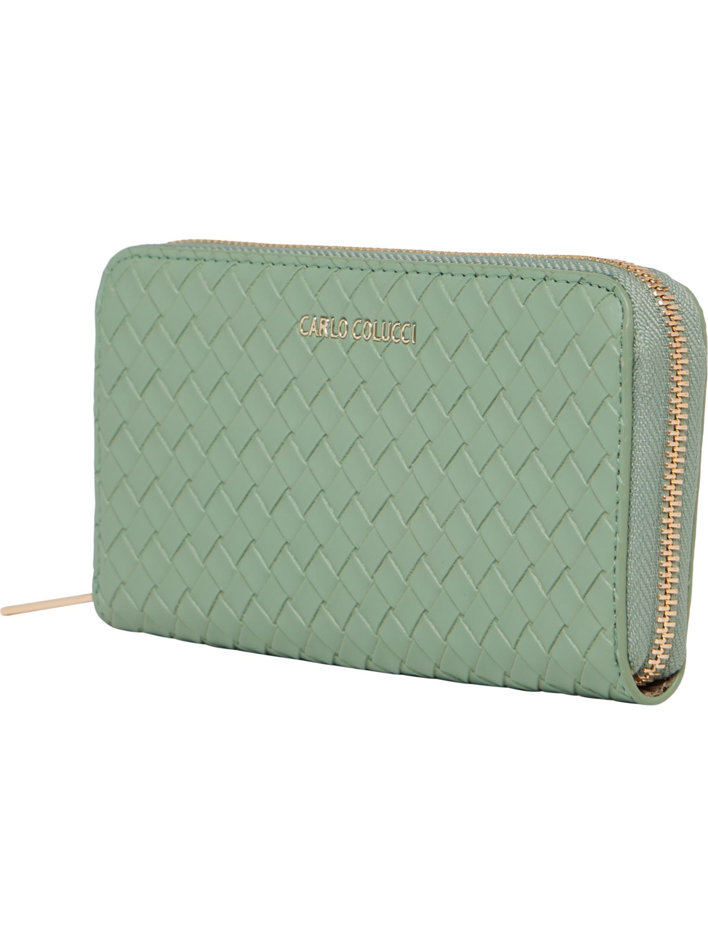 Carlo Colucci Wallet 'di Biasio' in Green