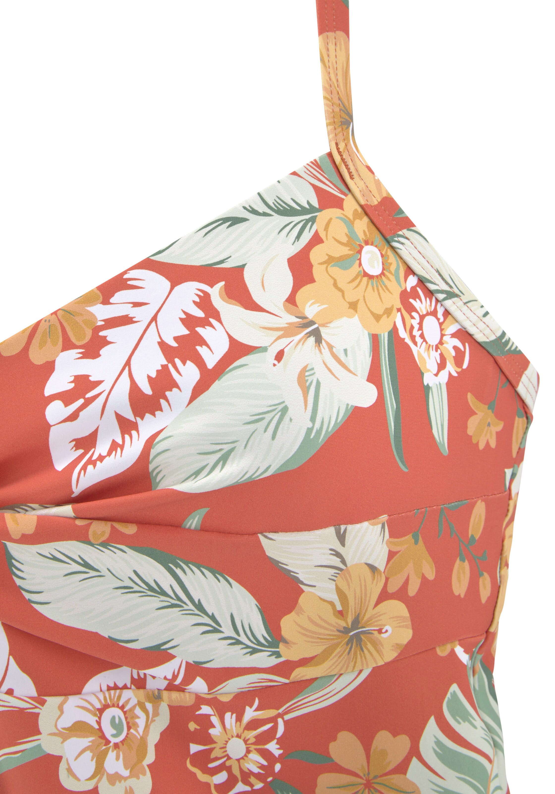 SUNSEEKER T-shirt Tankiny top – oranžová