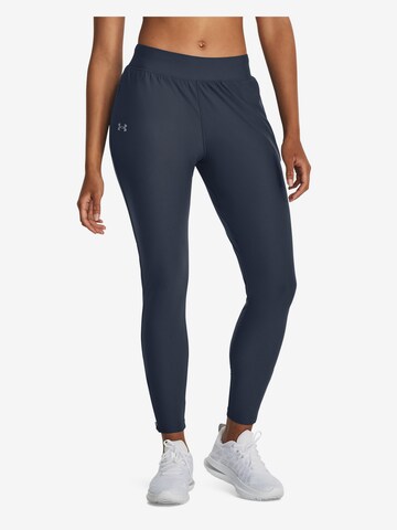 UNDER ARMOUR Skinny Workout Pants 'Qualifier Elite' in Graphite