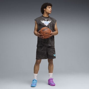 PUMA Loose fit Sports trousers 'Melo x Hive' in Black