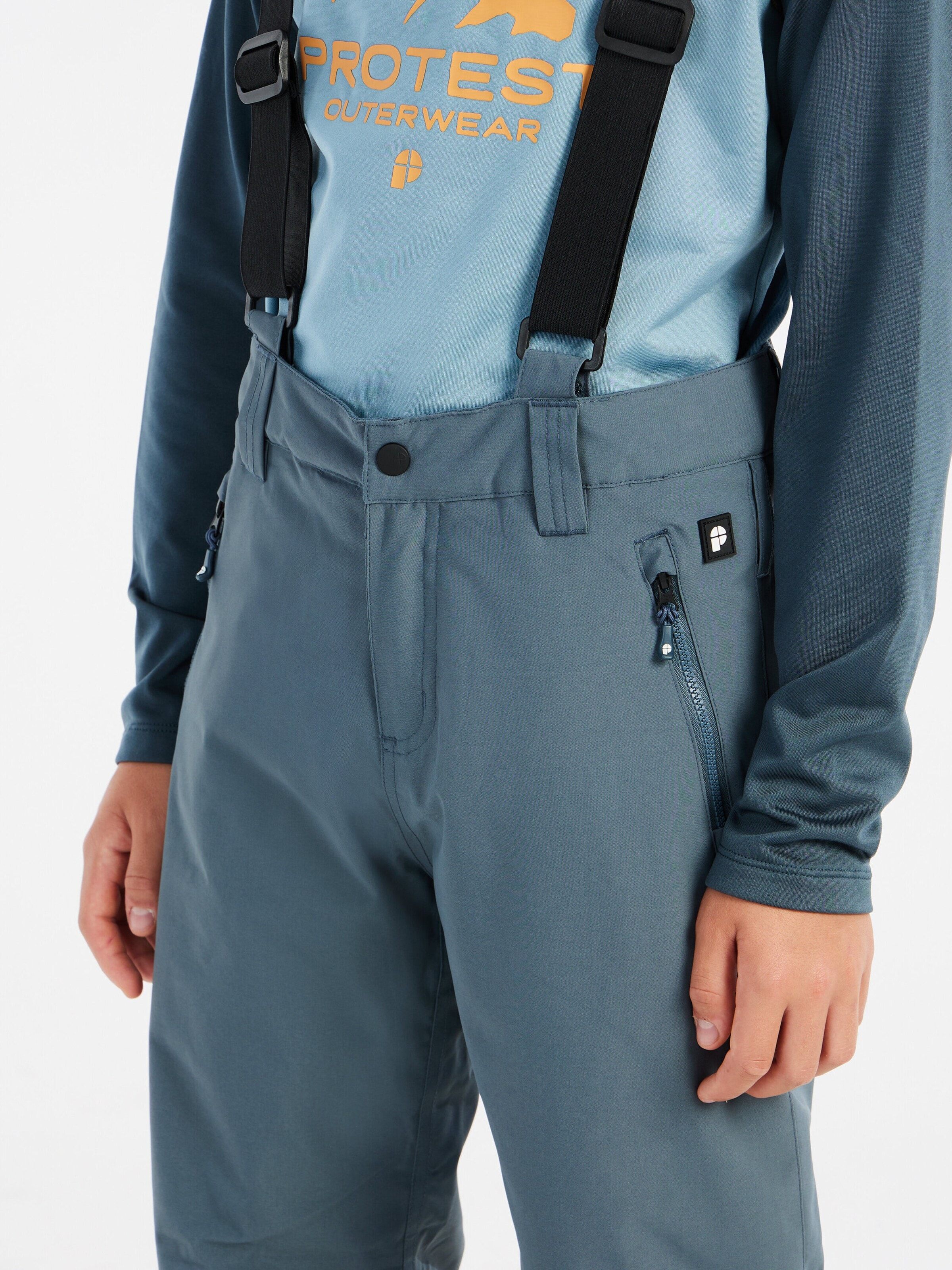 PROTEST Regular Workout Pants 'SPIKET JR' in Blue