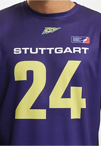 DEF Shirt 'DefShop x European League Of Football Stuttgart Surge' in Blauw