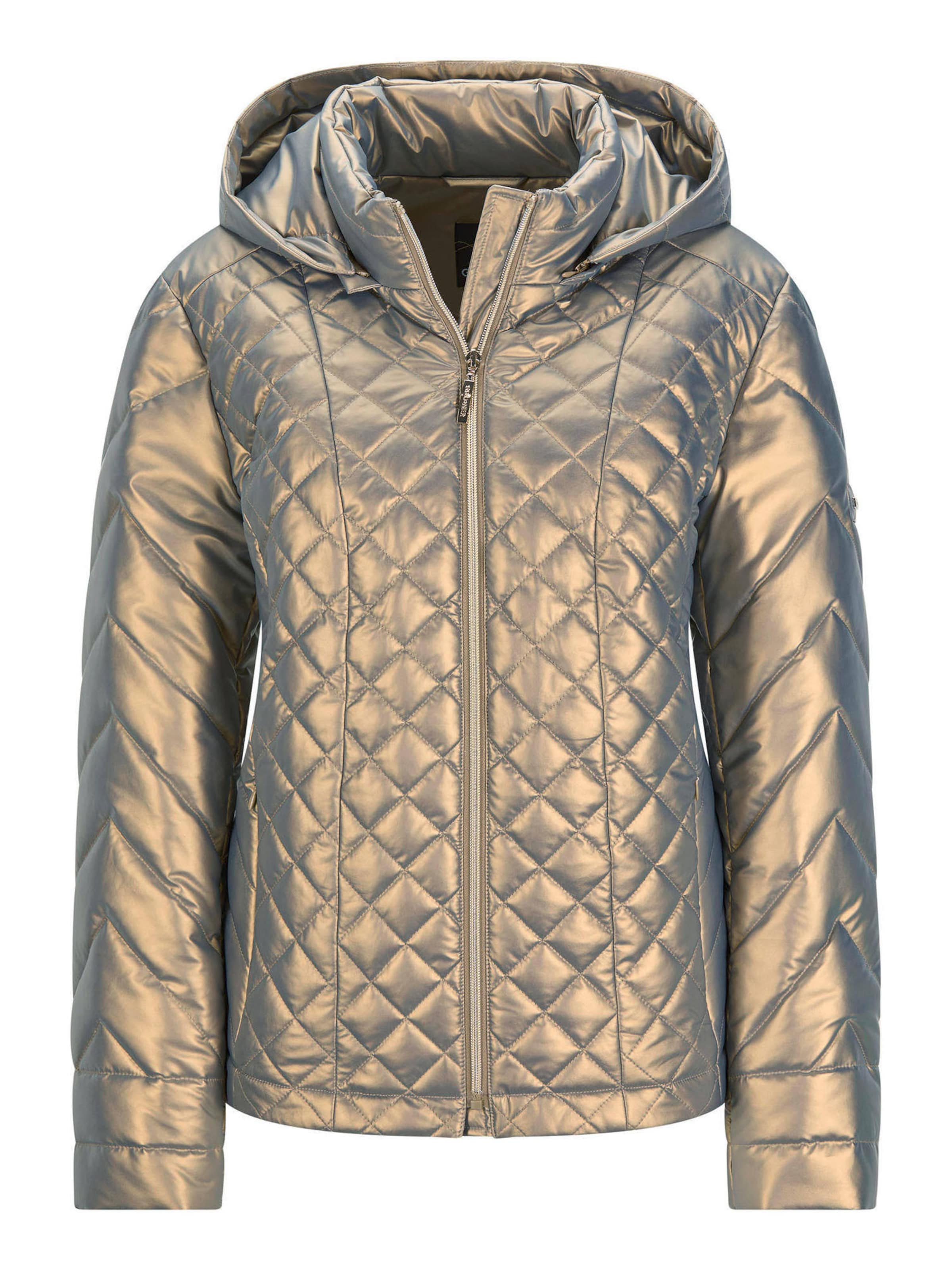 Goldner Steppjacke in Gold: Vorderseite