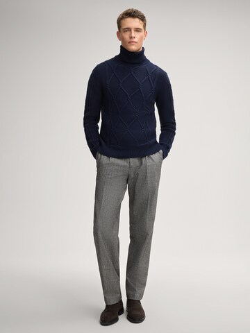 JOOP! Loose fit Trousers with creases 'Lexter' in Grey