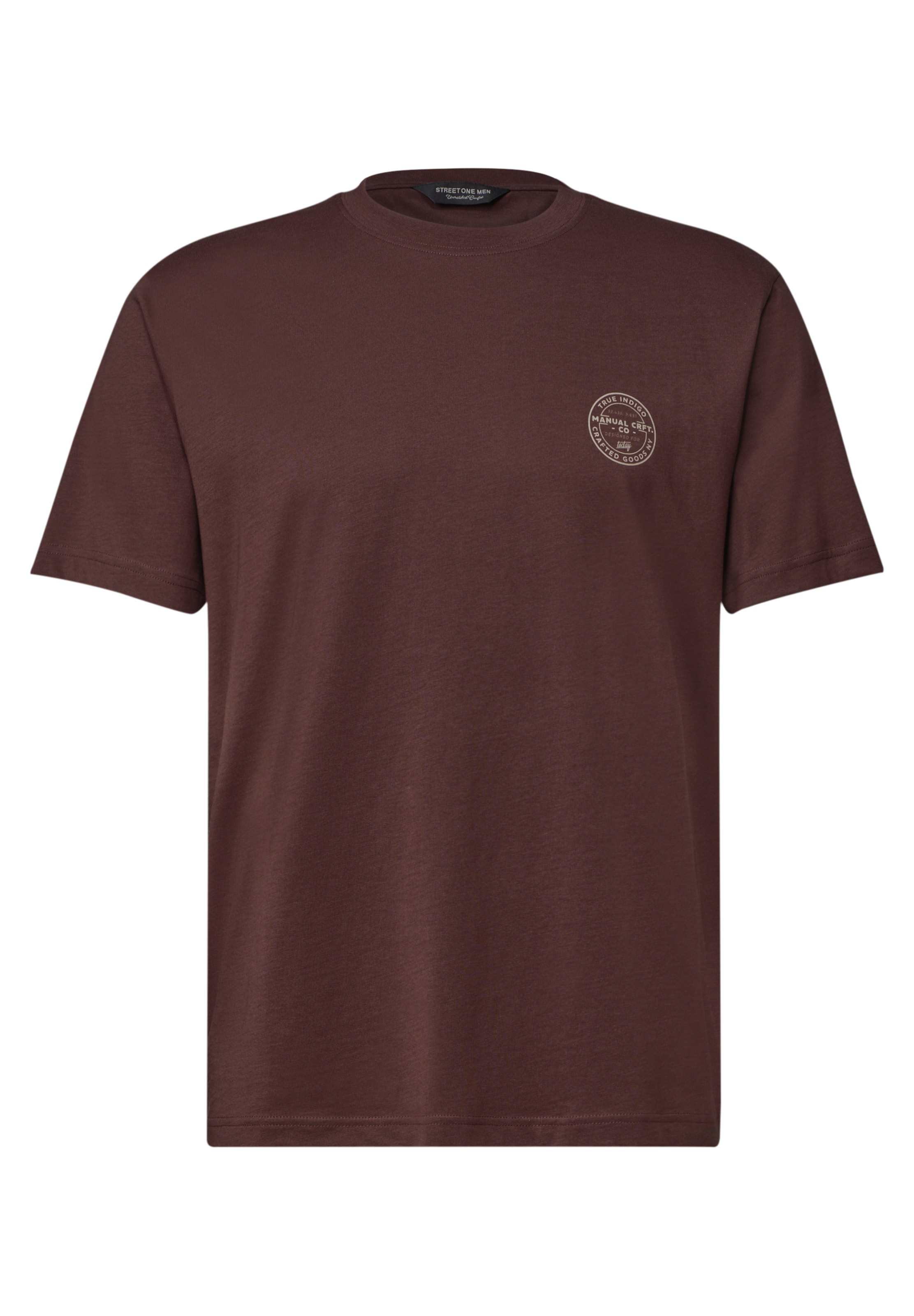 Street One MEN Shirt in Brown: front