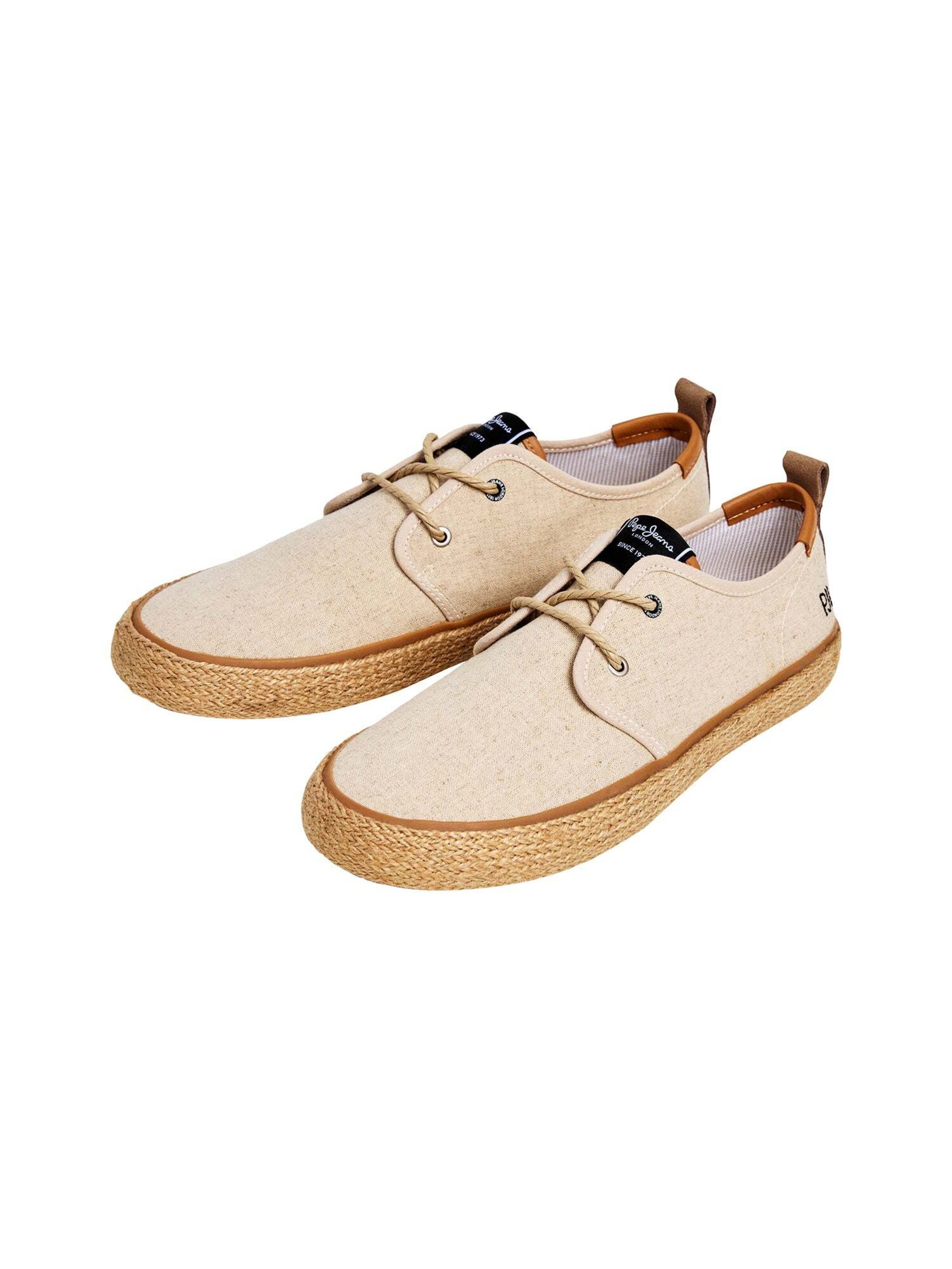 Espadrilles 'Port Nature' Pepe Jeans en blanc