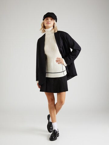 YAS Pullover 'MILLIE' in Beige