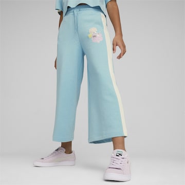 PUMA Loose fit Workout Pants in Blue: front