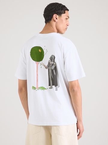 Only & Sons Футболка 'ONSSTAR WARS' в Белый: спереди