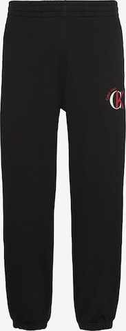 Effilé Pantalon Calvin Klein Jeans en noir : devant
