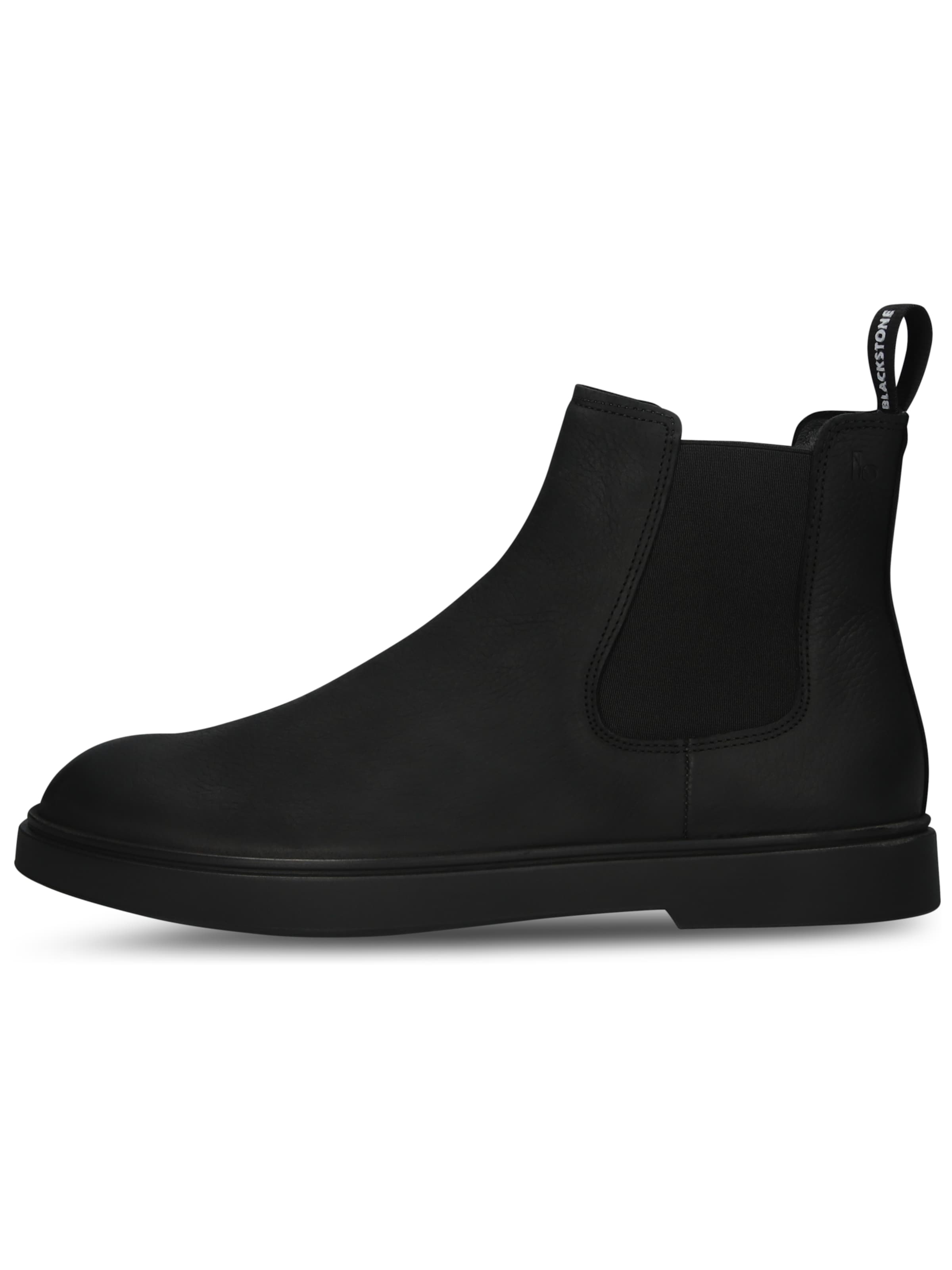 BLACKSTONE Chelsea Boots in Schwarz: Vorderseite