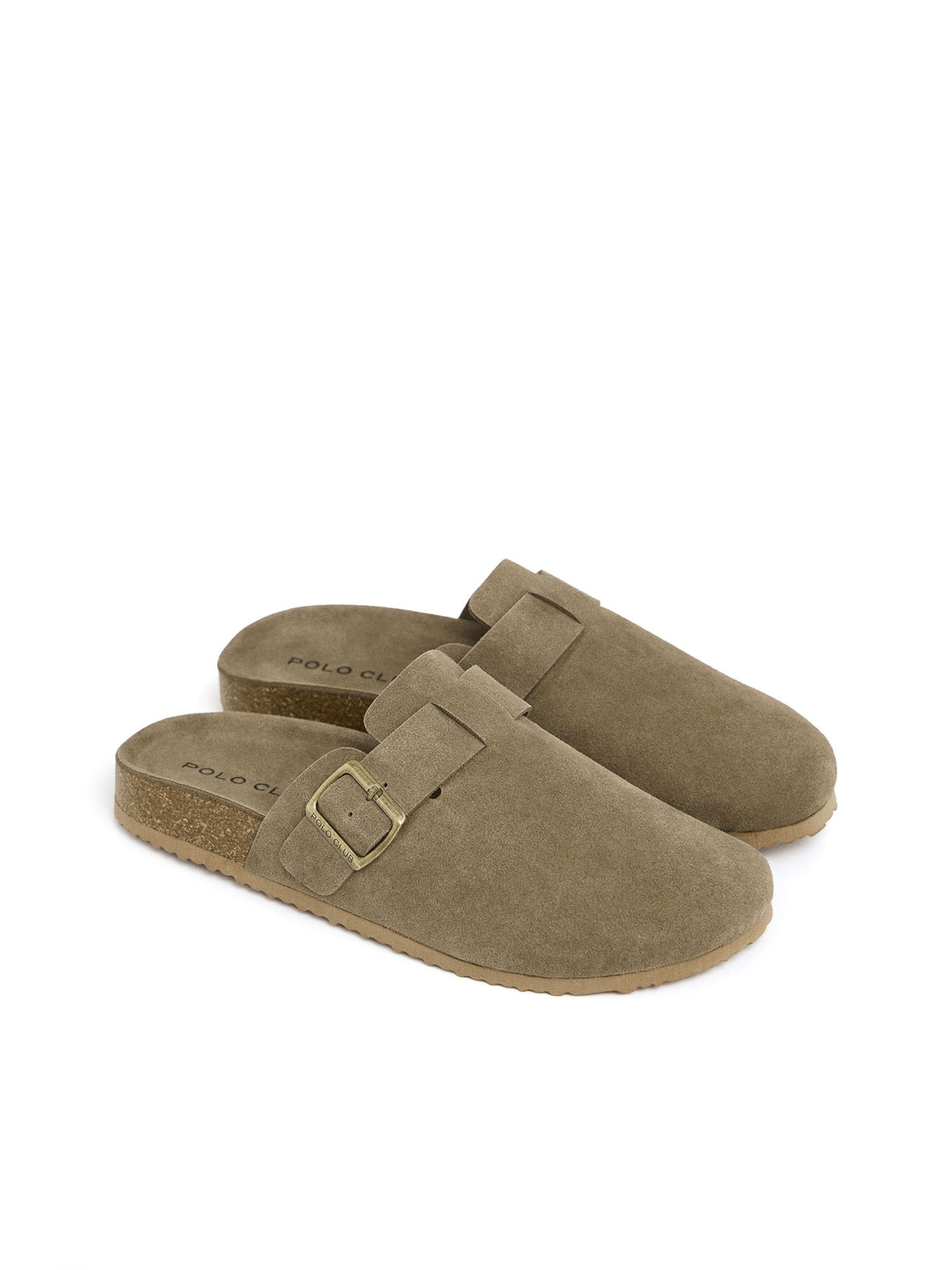 Polo Club Mules in Brown