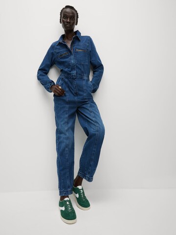 Marks & Spencer Jumpsuit in Blauw: voorkant