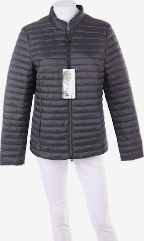 Barbara Lebek Puffer Jacke L in Grau: predná strana