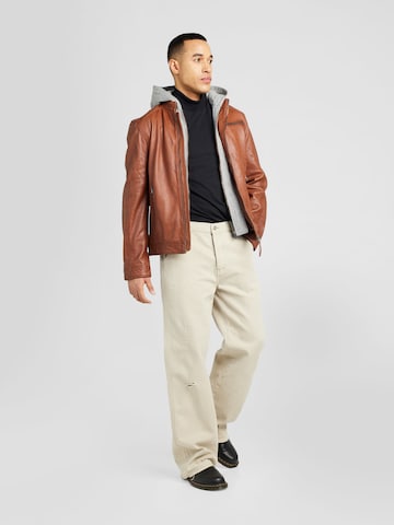 Gipsy Between-Season Jacket 'Baxder' in Brown