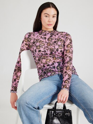 TOPSHOP Majica | roza barva: sprednja stran