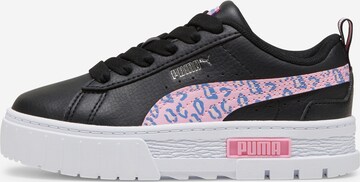 PUMA Sportschoen 'Mayze Wild' in Zwart: voorkant