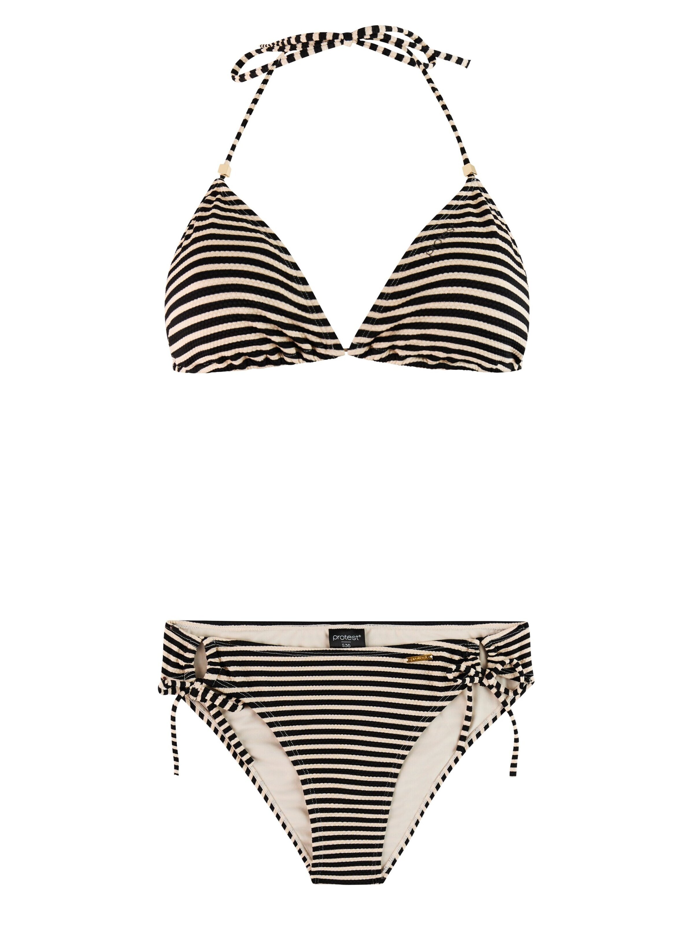PROTEST Triangel Bikini 'PRTMatch' in Wit: voorkant