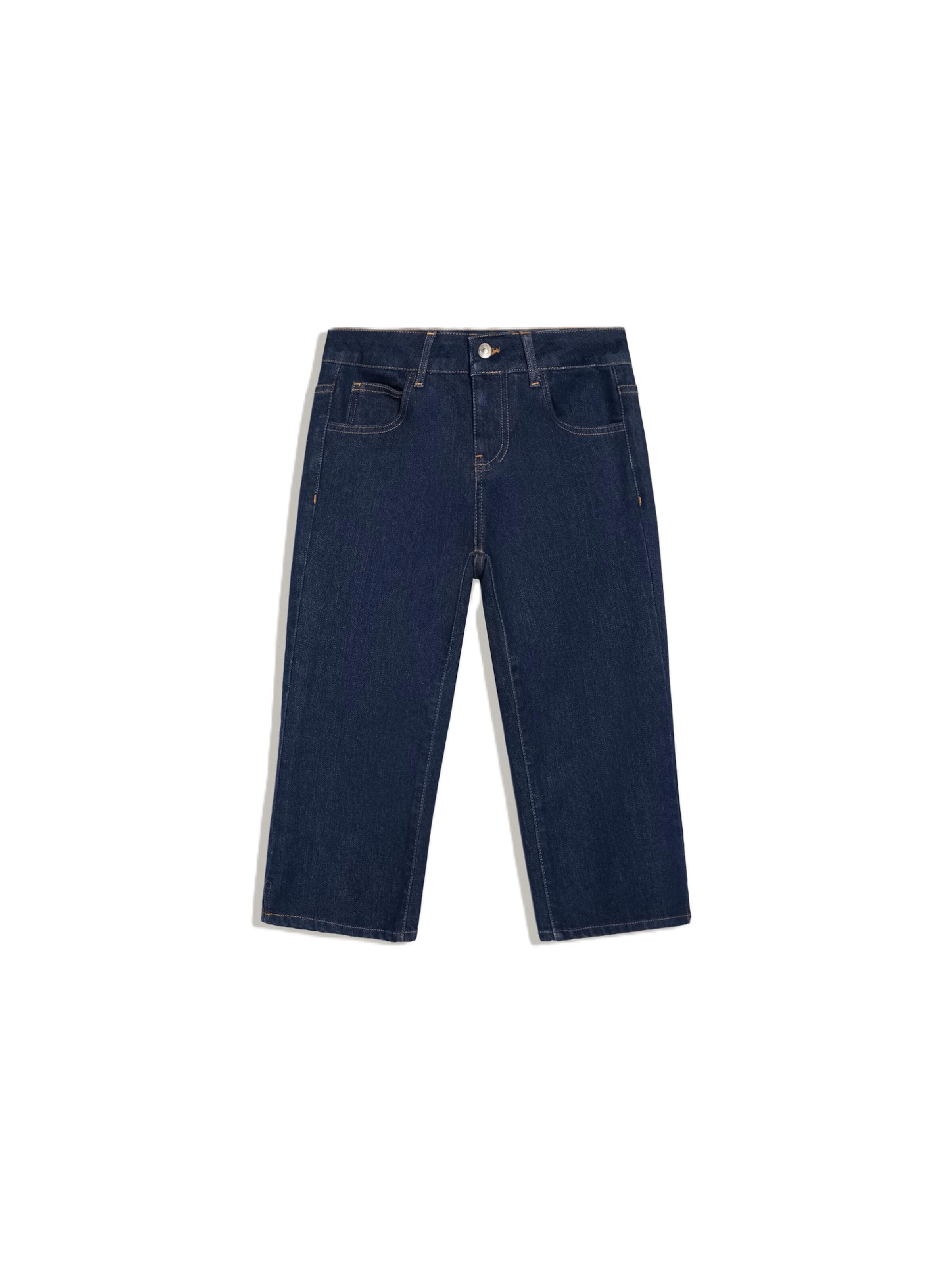 Bershka Jean en 24-25 en bleu foncé, Vue avec produit