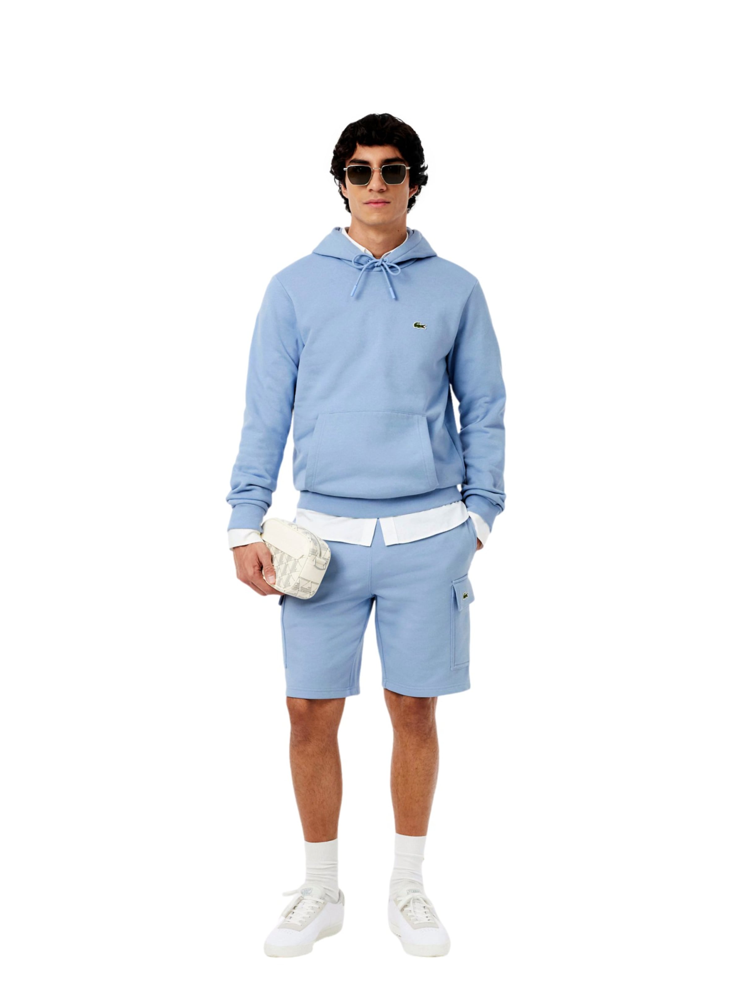 LACOSTE Sweatshirt in Blau