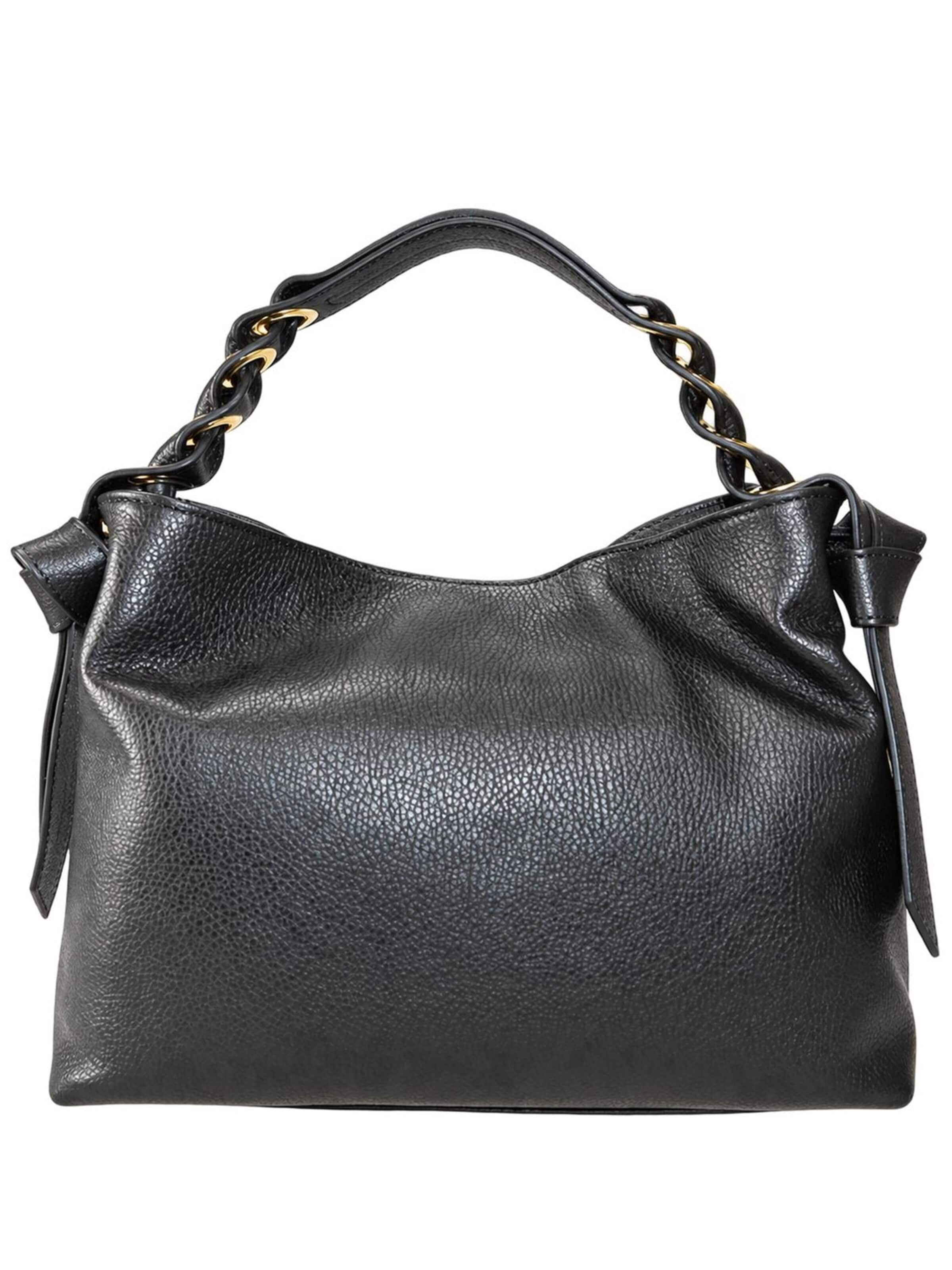 Sac bandoulière Florence en noir : devant