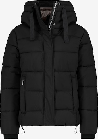 Sublevel Winterjas in Zwart: voorkant