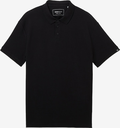TOM TAILOR DENIM Poloshirt in schwarz, Produktansicht