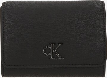 Calvin Klein Jeans Portemonnaie in Schwarz: predná strana