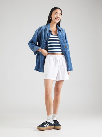 GAP Loosefit Housut värissä valkoinen