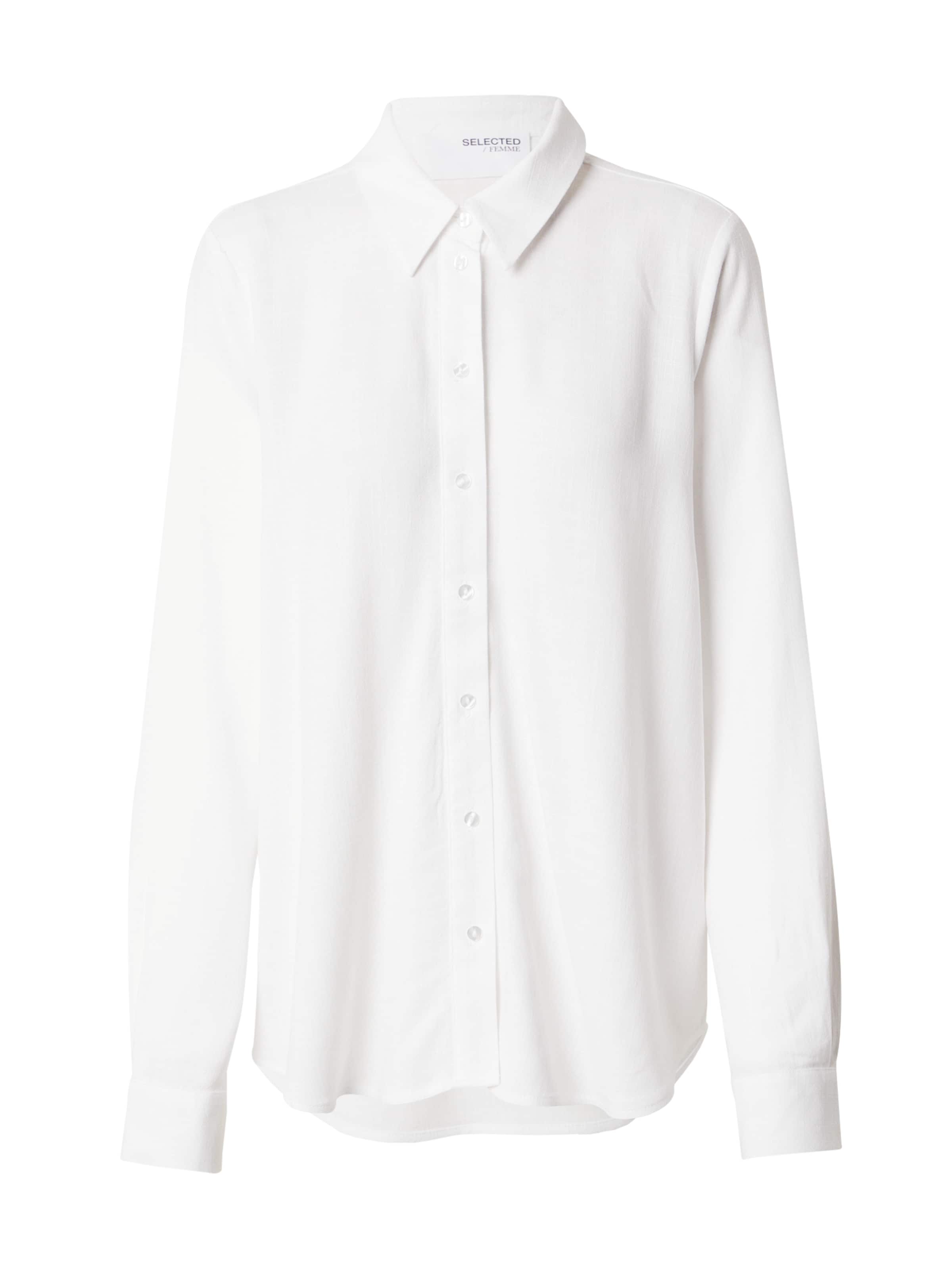 SELECTED Bluse 'Viva' i hvid: forside