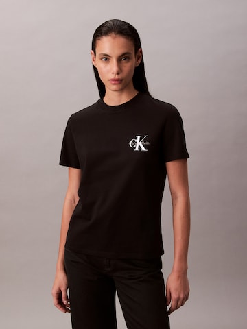 Calvin Klein Jeans Póló - fekete: elől