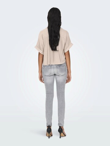 Chemisier 'ONLPAULA' ONLY en gris
