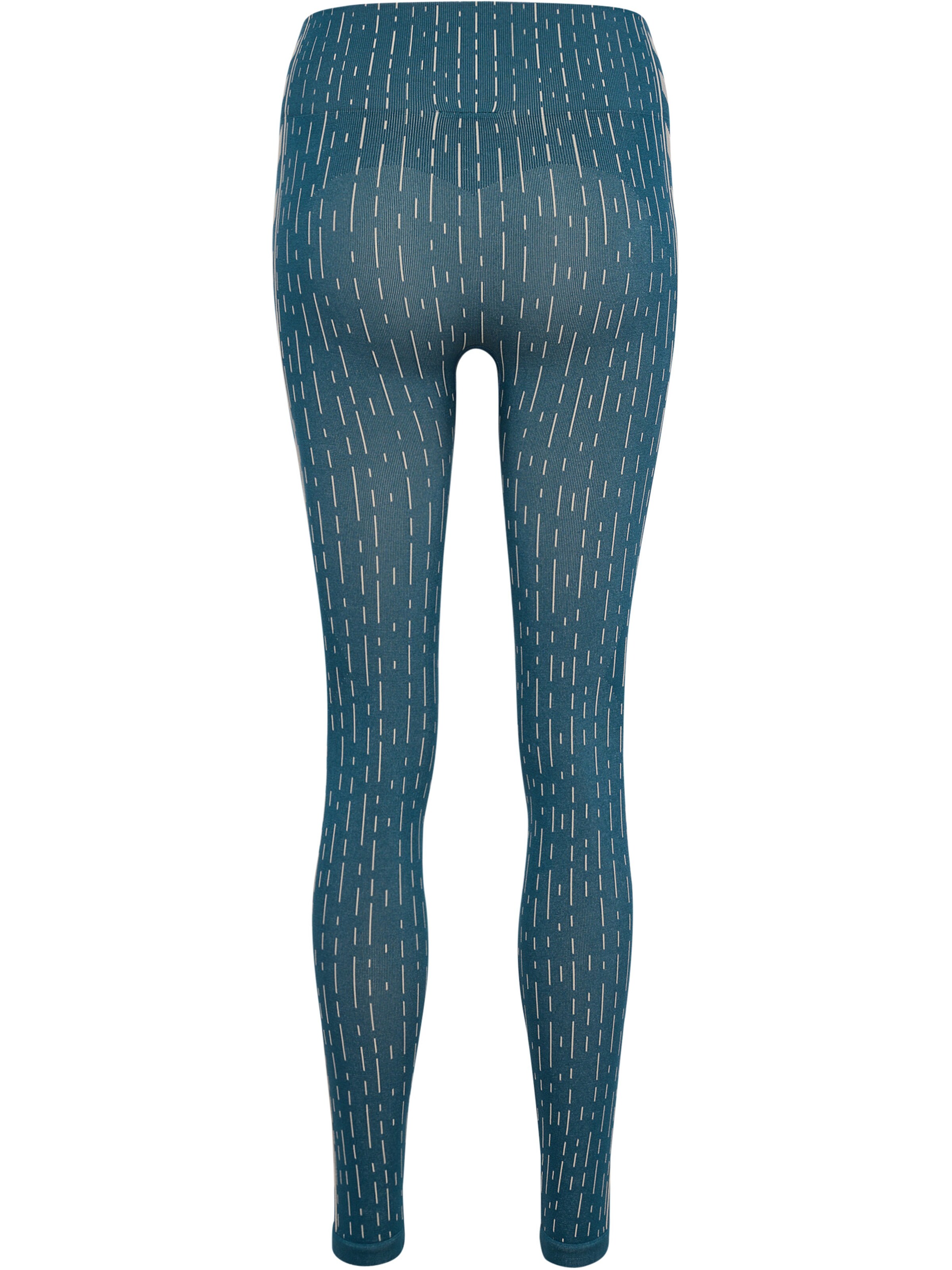 Hummel Slimfit Sportbroek in Blauw