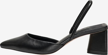 ONLY - Zapatos destalonado 'CARA' en negro: frente