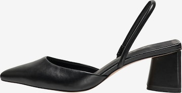 ONLY Γόβες slingback 'CARA' σε μαύρο: μπροστά