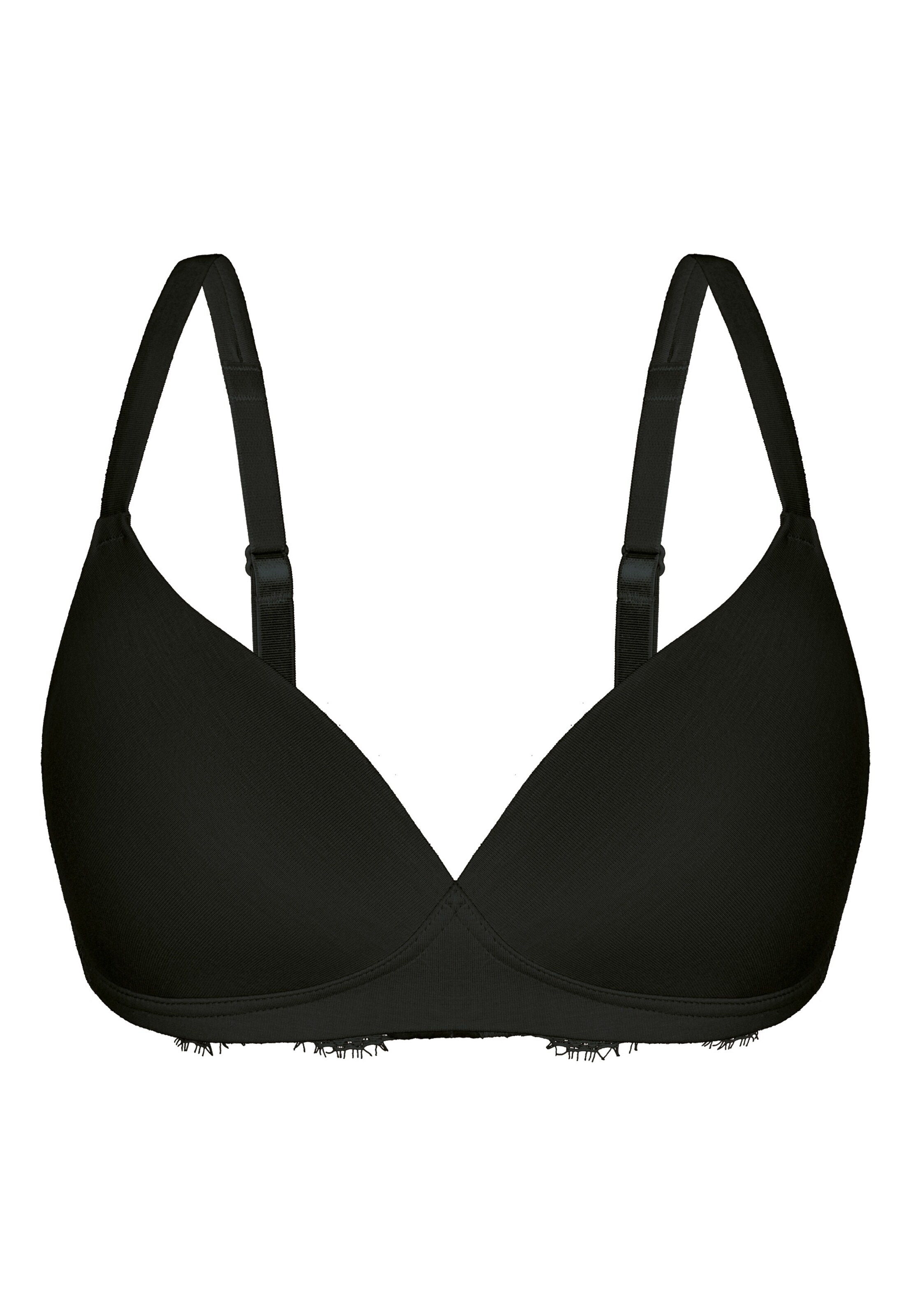 Soutien-gorge sassa en noir : devant