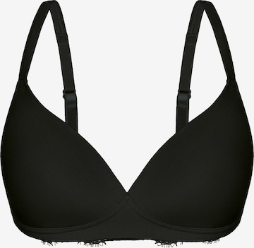 Soutien-gorge sassa en noir : devant