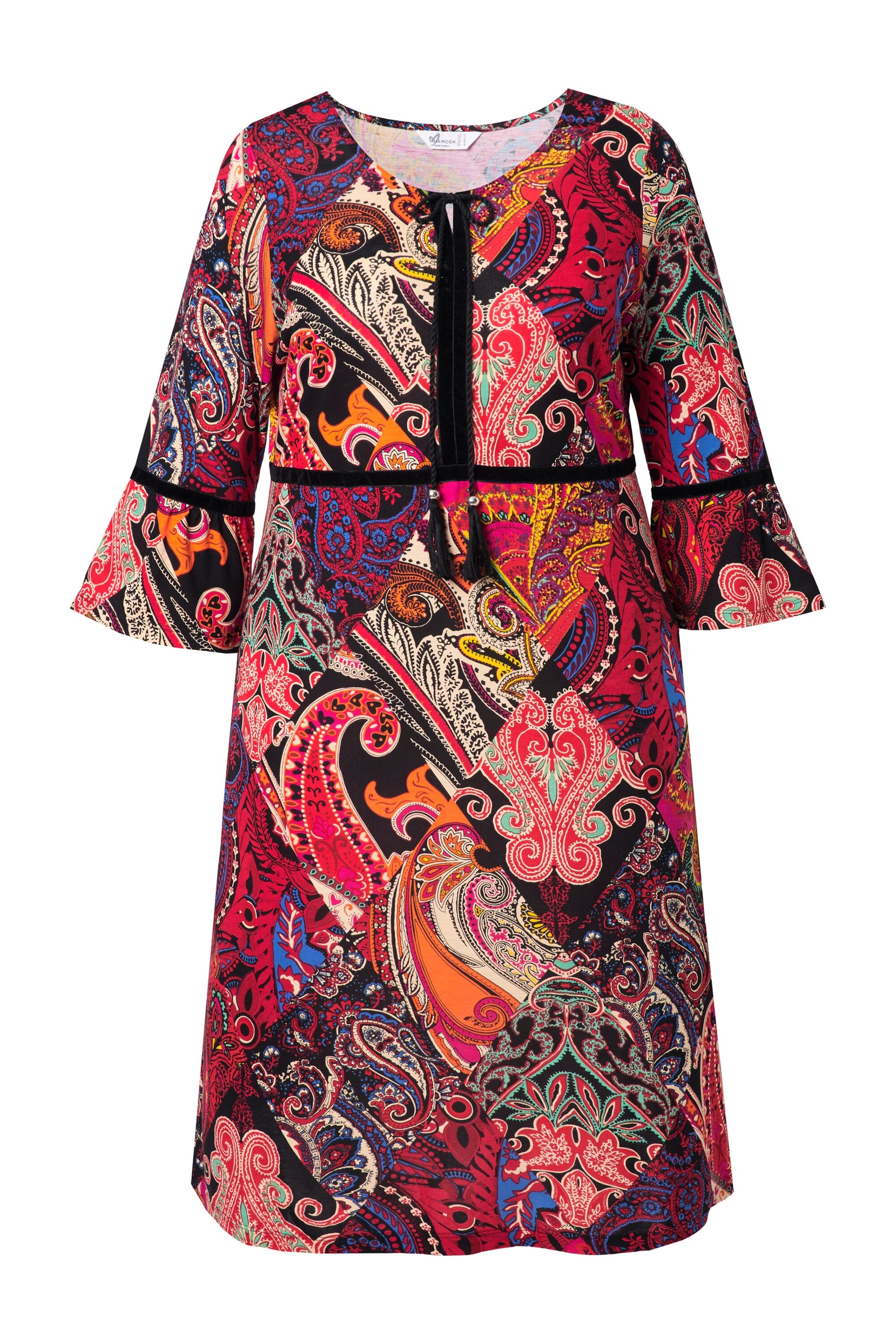 MIAMODA Jurk in Rood: voorkant