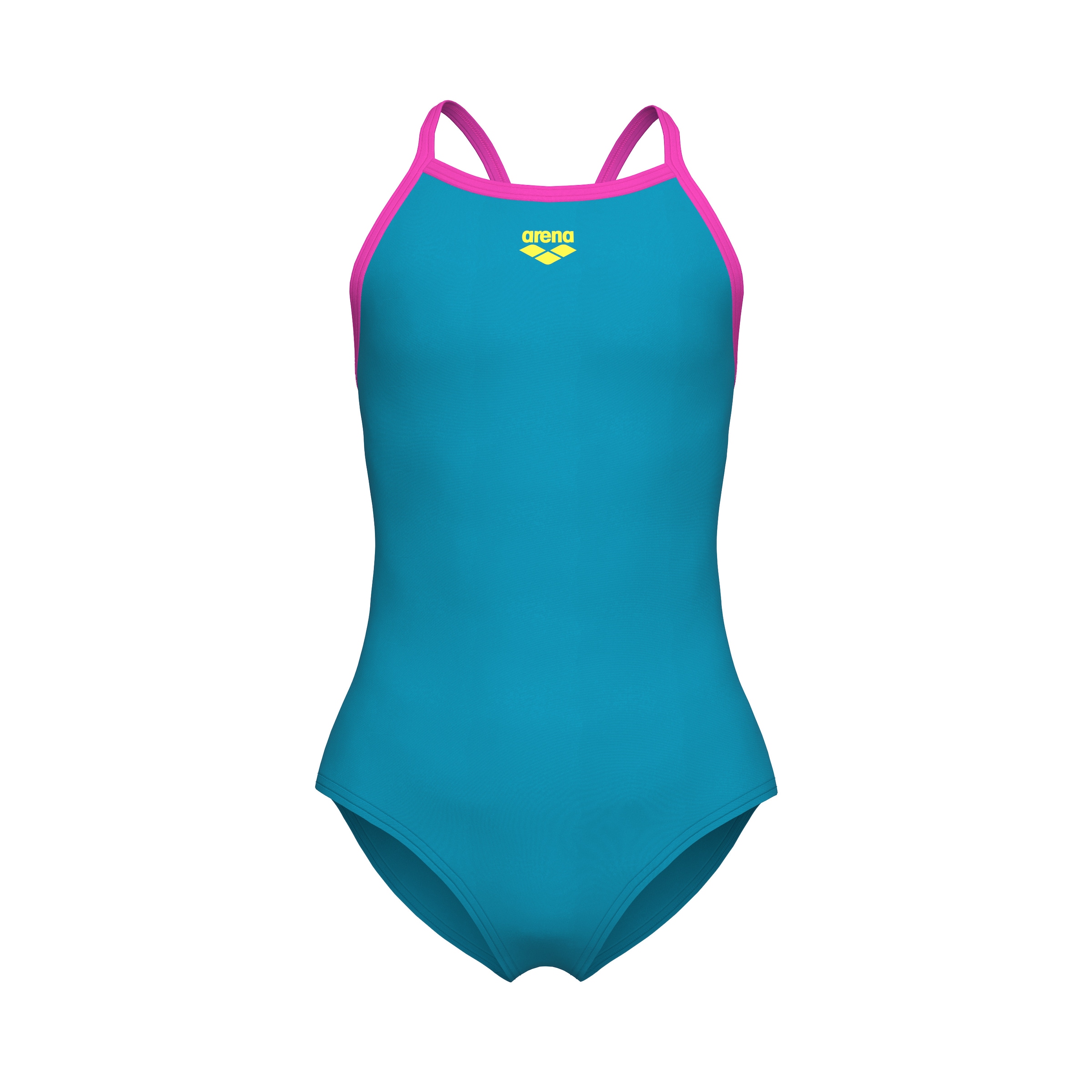 ARENA Athletic Swimwear 'Light Drop Solid' in Blue: front