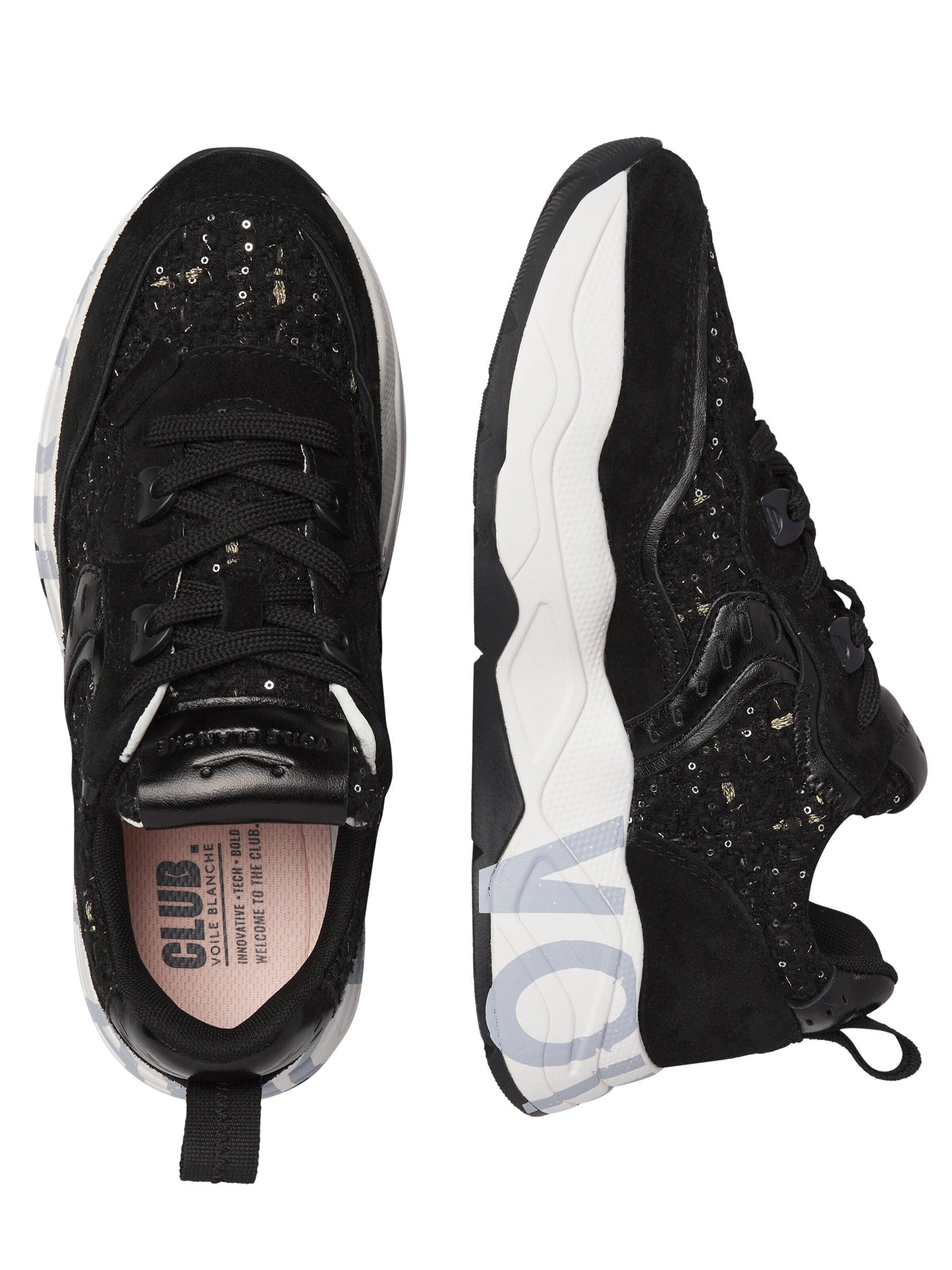 Voile blanche Schnürschuh 'CLUB105.'‌‌‌‌‌‌‌‌‌ in 35 in schwarz, Produktansicht