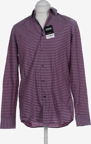 HUGO Hemd L in Lila: Vorderseite
