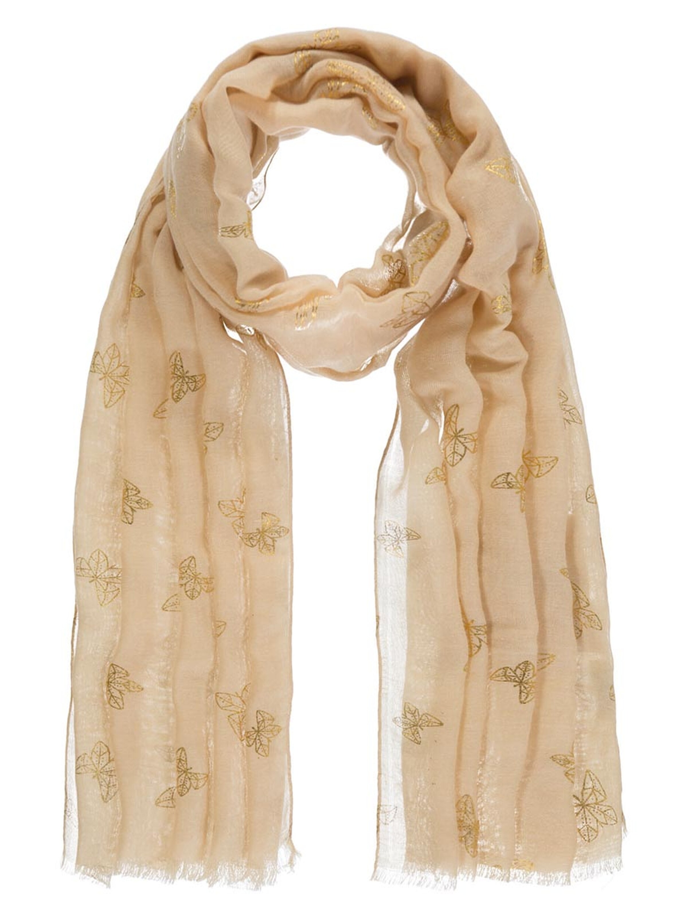 Passigatti Schal‌‌‌‌‌ in Beige: Vorderseite