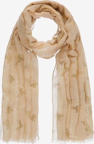 Passigatti Schal in Beige: Vorderseite