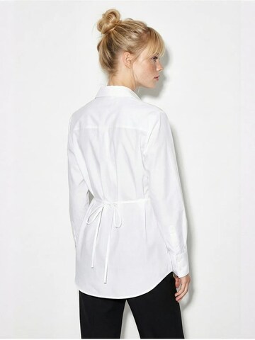 Camicia da donna di Bianco Lucci in bianco